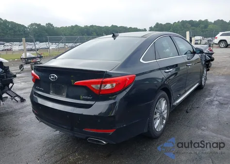 2015 Hyundai Sonata Limited from USA, damaged, VIN 5NPE34AFXFH102764
